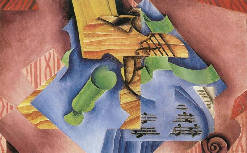 Juan Gris Fiddle and Goblet china oil painting image